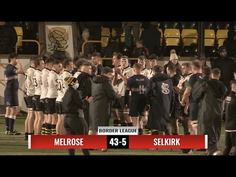 RUGBY REPORT: BORDER LEAGUE - MELROSE v SELKIRK - 4.2.22