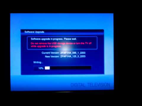 Flashing TV firmware