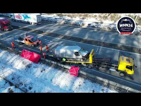 ⚫ TRAGICZNY WYPADEK NA TRASIE S8 W POWIECIE OSTROWSKIM DWIE OSOBY NIE ŻYJĄ ⚫ 