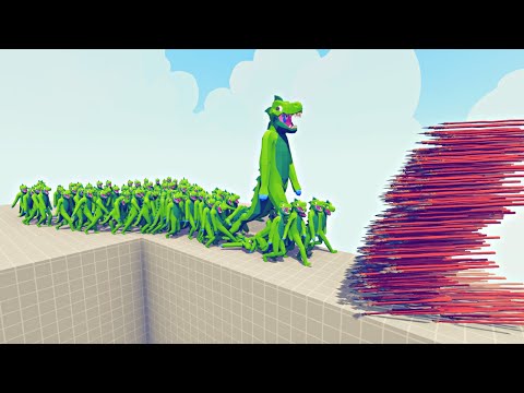 100x DINOSAUR + GIANT vs EVERY GOD | TABS   Totally Accurate Battle Simulator