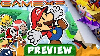 We've Played Paper Mario: The Origami King a Ton! - PREVIEW (Battles, Partners & More!)