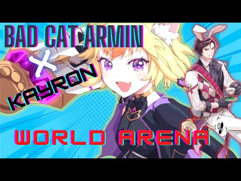 Post Buff Bad Cat Armin Pre-Season World arena (ft. Kayron , Stene) - Epic Seven