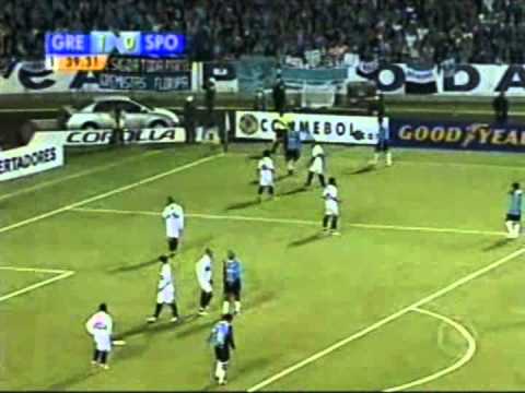 JOGO COMPLETO - Grêmio 2 x 0 São Paulo - Libertadores 2007