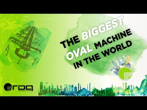 ROQ  built the Biggest Oval Automatic Screen Printing In The World!