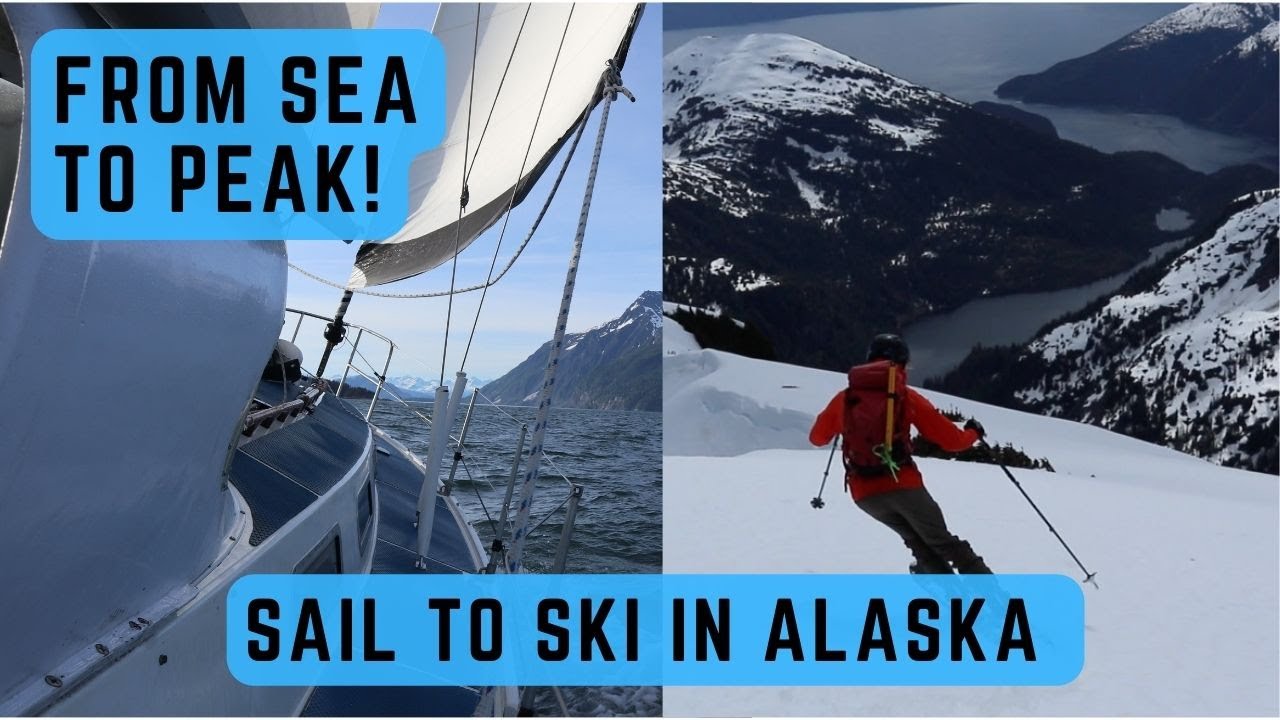 Summer SKIING On Alaskan Islands | Sailboat Based Backcountry Skiing - Ep. 19