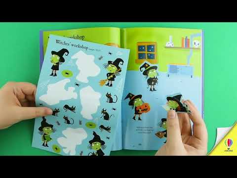Книга Little First Stickers: Halloween video 1