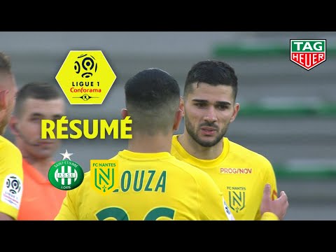 AS Saint-Etienne - FC Nantes ( 0-2 ) - Résumé - (ASSE - FCN) / 2019-20