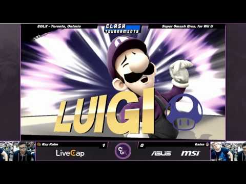 EGLX - Gains (Luigi) vs Ray Kalm (Ganondorf) - Smash 4 Wii U