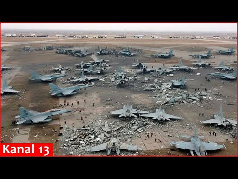 Ukraine's painful revenge; Russian fighters are massively destroyed in response to missile strikes