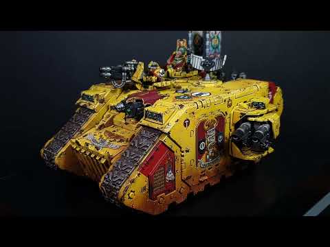 Imperial Fists Land Raider Excelsior Sentinels of Terra