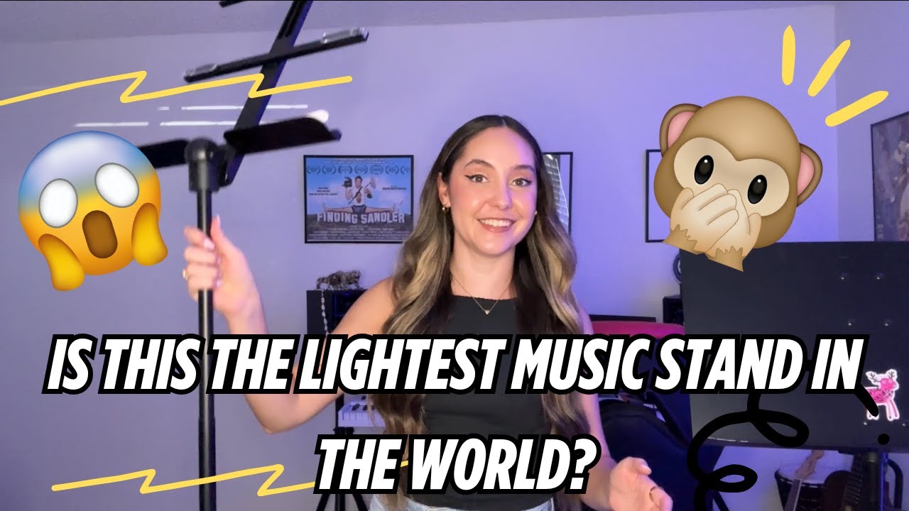 Kraft Geek Music Stand — Unboxing & Review