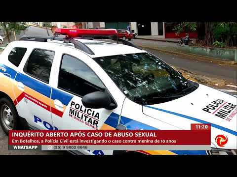 Polícia conclui inquérito sobre caso de abuso sexual em Botelhos