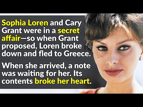 Sophia Loren Has A Perfect Face, And A Tragic Story