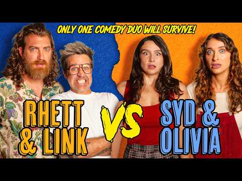 Rhett & Link VS Syd & Olivia! | Syd & Olivia Talk Sh*t - S3 Ep46