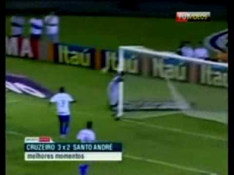 Cruzeiro 3 x 2 Santo André - 32ª Rodada do Brasileirão 2009 - Narração Pequetito