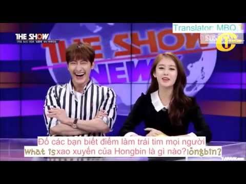 [VIETSUB]150623 Ji-yeon(지연), Zhou Mi(조미) & VIXX Hongbin @THE SHOW NEWS