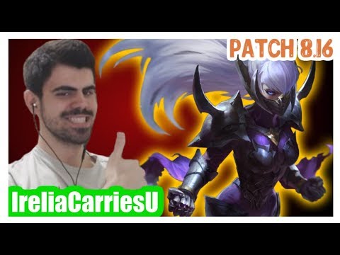 IreliaCarriesU | IRELIA vs GNAR | IRELIA Top | IRELIA Challenger Gameplay | Patch 8.16