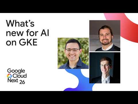 Video Thumbnail: What's new for AI on GKE: Training, serving, and agents