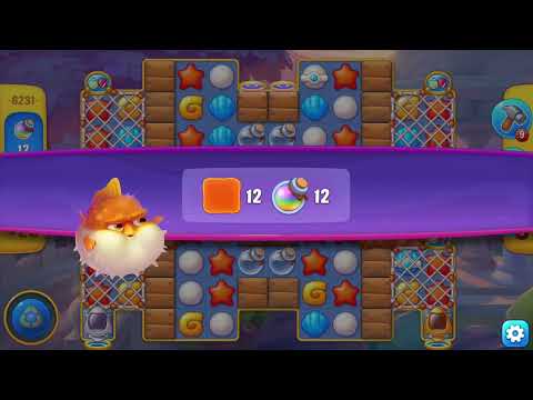 [FISHDOM Walkthrough] Level 6231 Super Hard (Qua màn - Fishdom)