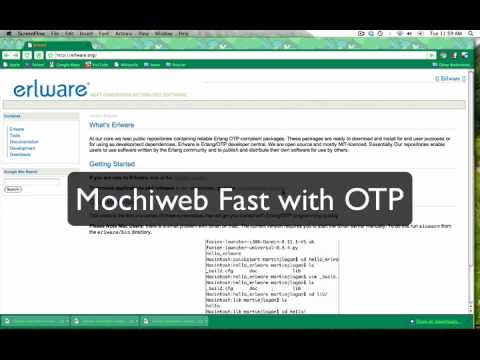 Create an Erlang Mochiweb Web Application in Minutes
