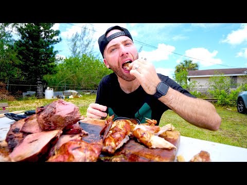 Sustainable FARM LIFE!! VENEZUELAN BBQ + Raw Egg Shot in Doral, Florida