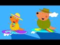Peppa Pig Goes Surfing ‍ ️ Adventures With Peppa Pig