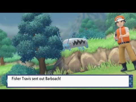 Where to find a trainer with Barboach #80 - Pokemon Brilliant Diamond & Shining Pearl BDSP Remake