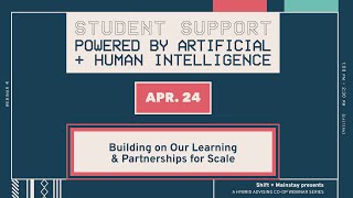 April 24 (Zoom Recording) - Building on Our Learning & Partnerships for Scale
