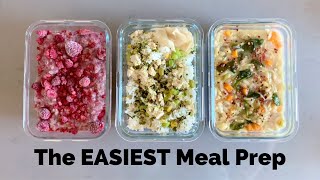 3 Meals: No Chopping, No Cooking, No Problem!