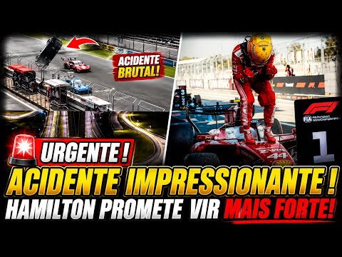 ​🚨 ACIDENTE INCRIVEL EM FUJI! HAMILTON AVISA QUE VEM MAIS FORTE E CONFUSÃO EM SEPANG!