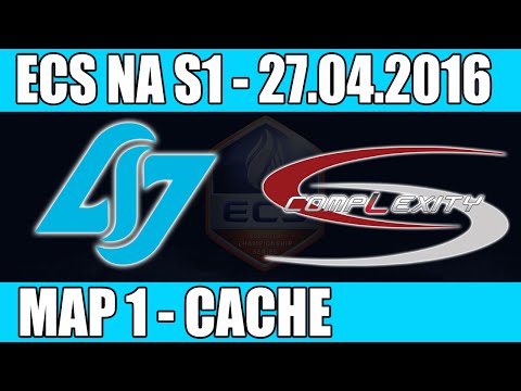 CLG vs Complexity | Map 1 (Cache) ECS NA Season 1 2016 CS:GO Week 3 (27.04.2016)