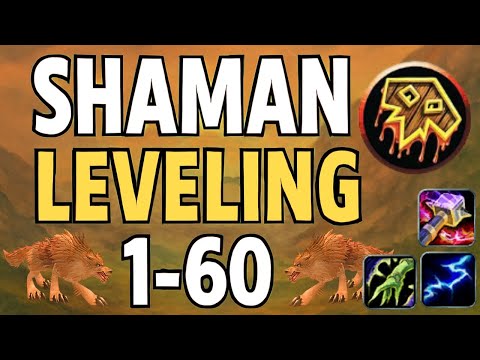 WoW Classic Shaman Leveling Guide 1-60 - All Specs (Enhancement, Elemental, Restoration)