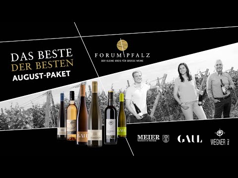 Forum Pfalz Wein- Verkostungspaket August 2020