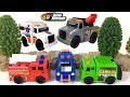 ROAD RIPPERS CITY SERVICE VEHICLE WITH FIRETRUCK TOW TRUCK POLICE CAR GARBAGE TRUCK UNBOXING