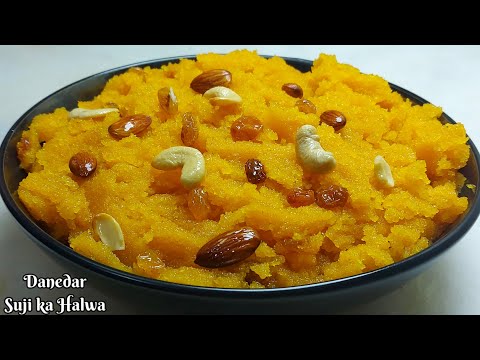 10 min में Suji Halwa | दानेदार सूजी का हलवा - Rava Halwa - Quick Rawa Sheera Recipe