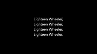Roll On (Eighteen Wheeler)-Alabama (Lyrics)