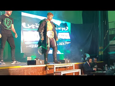 Will Ospreay ‘s ring entrance at RevPro Epic Encounter London 2023