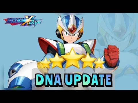 ROCKMAN X DIVE | SECOND ARMOR X 5* DNA UPDATE