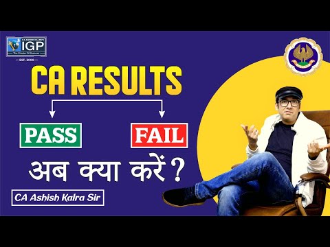 Results Out!  Passed/Failed!  What Next?