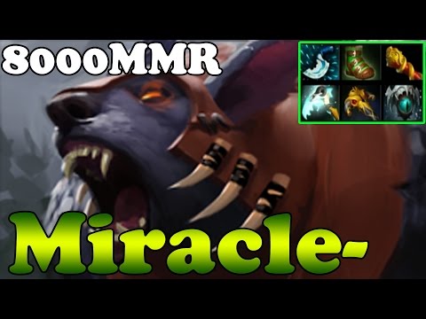 Dota 2 - Miracle- 8000MMR Plays Ursa vol 4 - 42KILLS - Ranked Match Gameplay