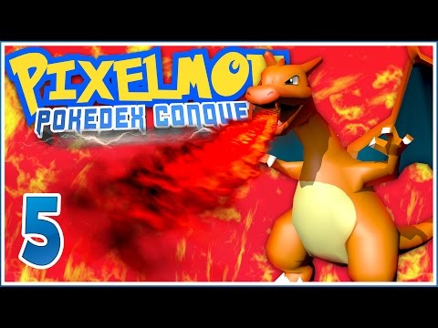 Minecraft Pixelmon PokéDex Conquest [Ep.5] - One Charizard Two Bugs