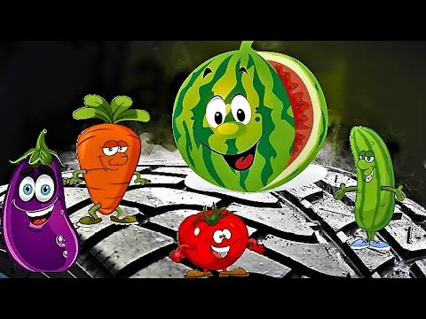TOP - 6  Vegetables Under Forklift Loader  | Forklift loader  vs Vegetables | Vegetables Under Wheel