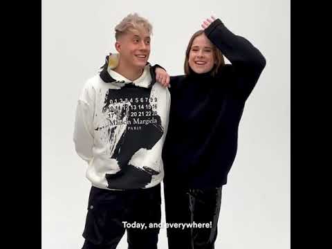 Messages de Loïc Nottet et Laura tessoro