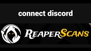 How to link Dicord to your Reaper Scans account