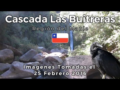 Cascada Las Buitreras, Curicó, Potrero grande, Chile, Región del Maule (25 Febrero 2016)
