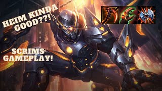 NEW AGL TEAM SCRIMS! Big Farma Scrim 1 Heim gameplay!