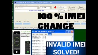 How To Change Any Android Phone Imei . 10000% Working Tested.