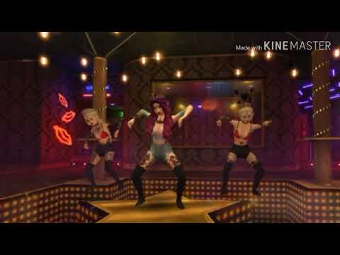 Coreografia Cria de favela Mc Mirella e Dj Gabriel do borel  #avakinlife