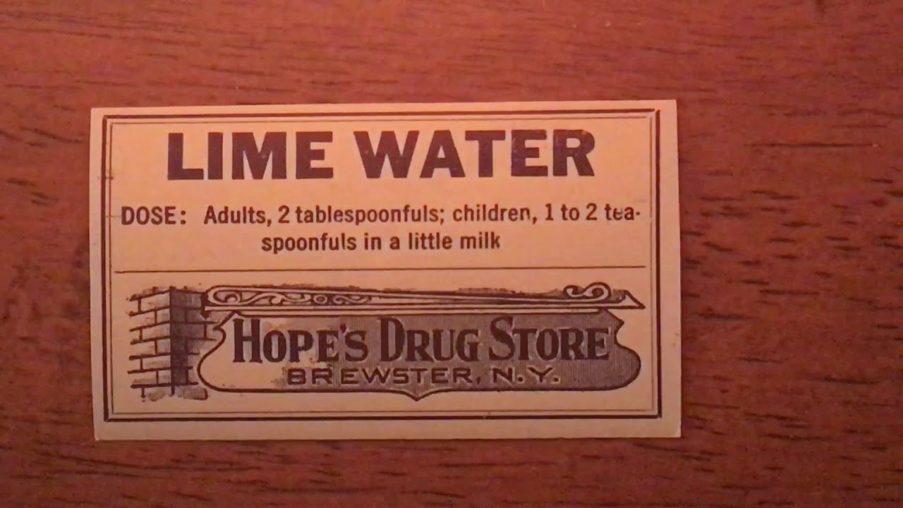 Vintage Medicine Apothecary Drug Pharmacy Labels