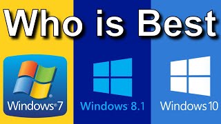 Difference Between Windows 7 or Windows 81 and Win